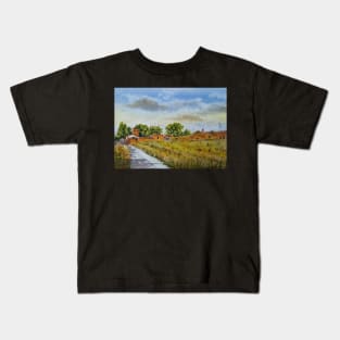 Moratinos on the Camino de Santiago Kids T-Shirt